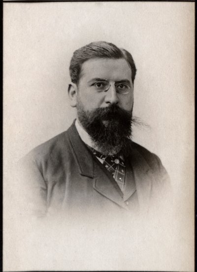 Retrato de Raoul Pugno (1852-1914), compositor, profesor, organista y pianista francés de French Photographer